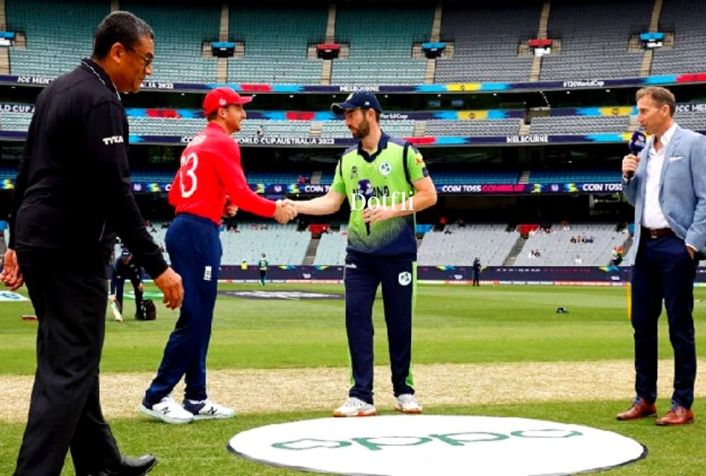England has won the toss and has opted to field