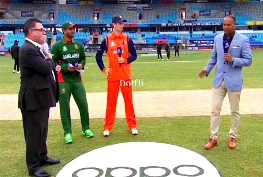 Netherland has won the toss and has opted to field.