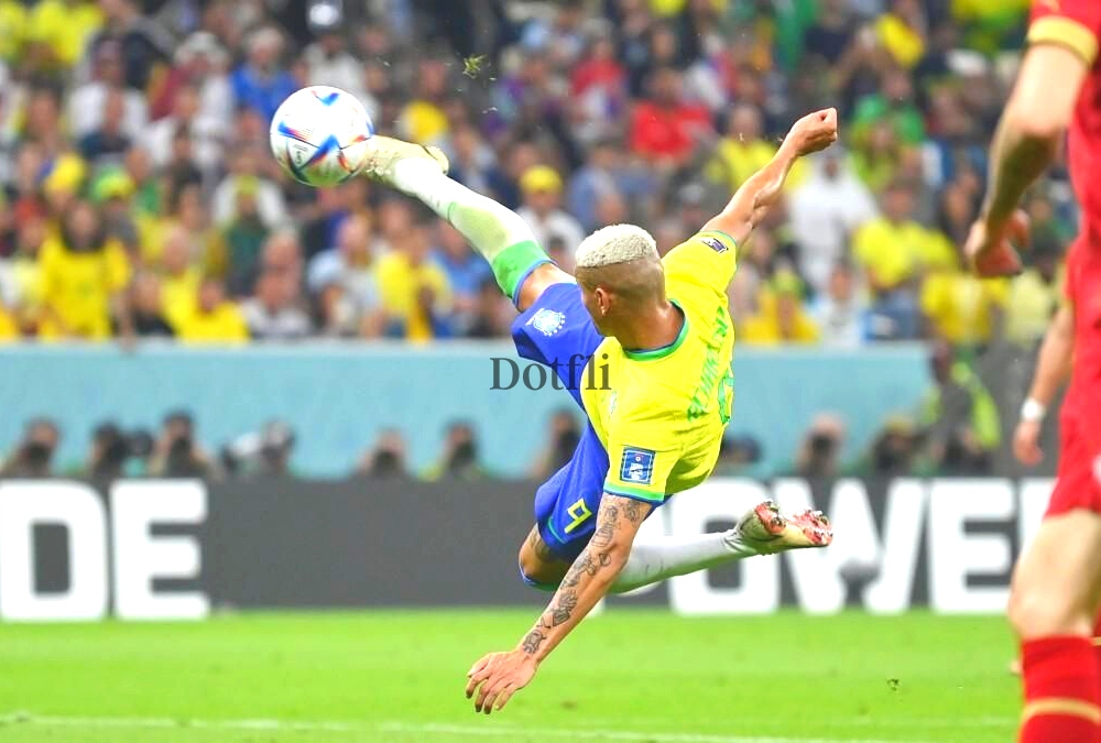 Brazilian defeats Serbia courtesy of Richarlison's double blast after Neymar fails