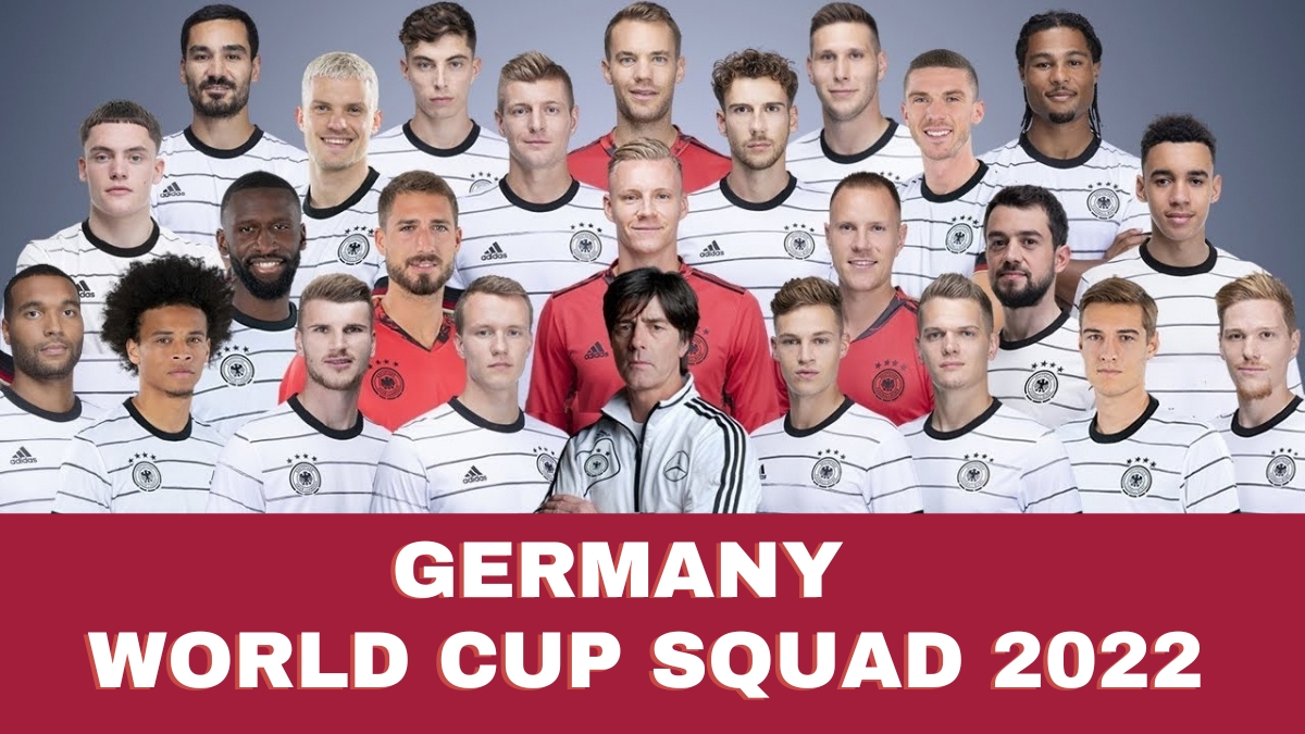 This is the 26 man final Germany squad for the 2022 World Cup