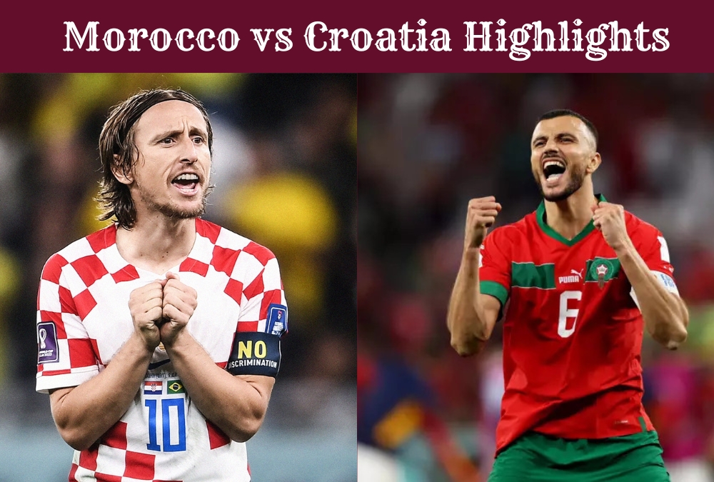 Morocco vs Croatia Highlights